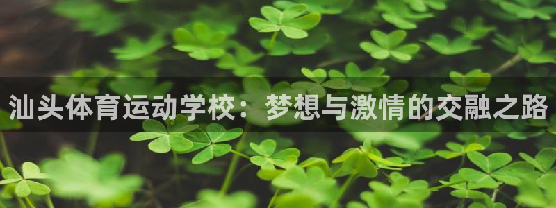 利记官网下载招商电话号码是多少啊：汕头体育运动学校：梦想与激