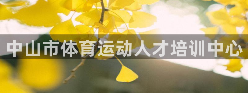 利记官方正版app娱乐：中山市体育运动人才培训中心